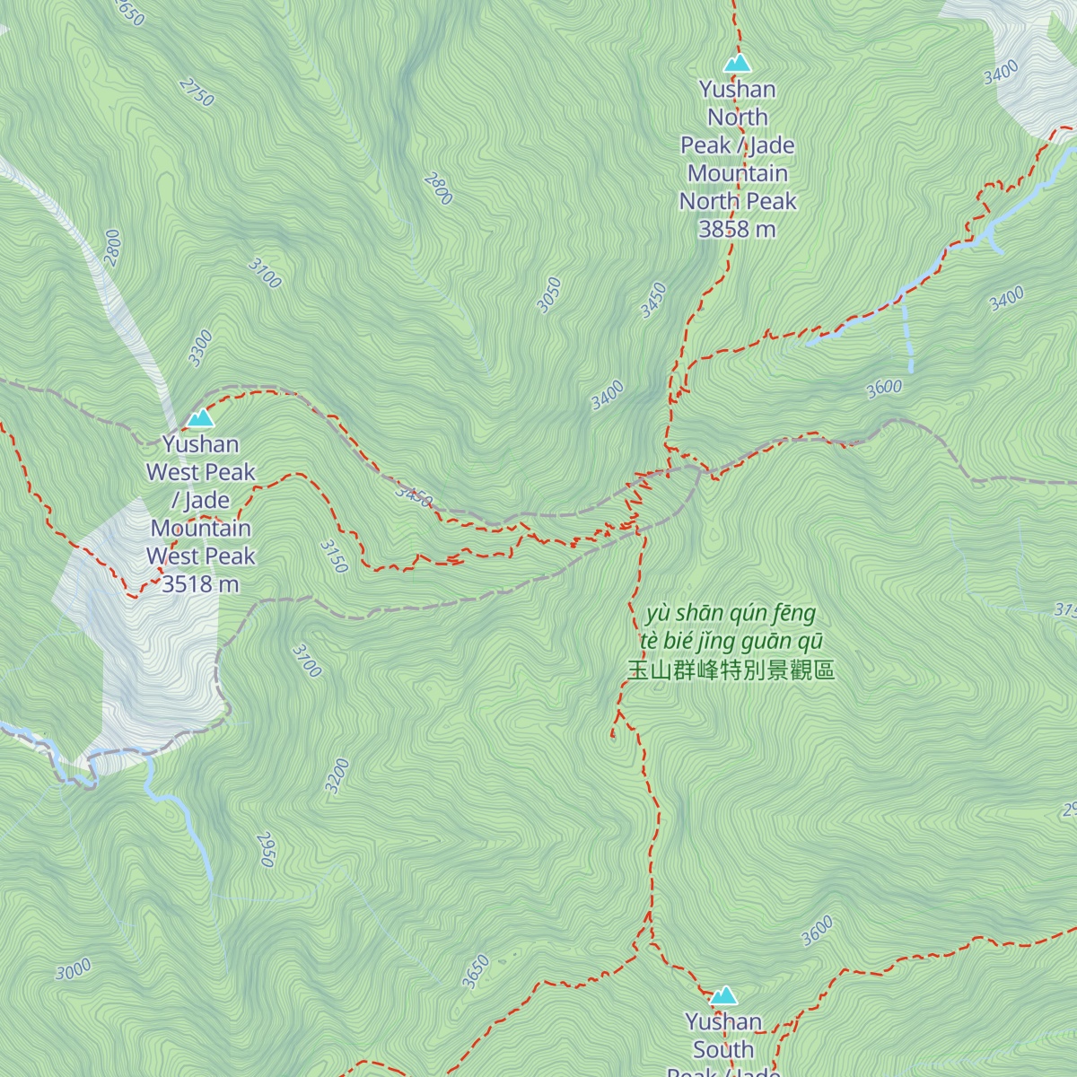 Paiyun Lodge map