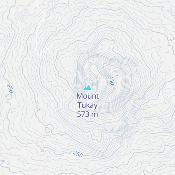 Map of Mount Tukay