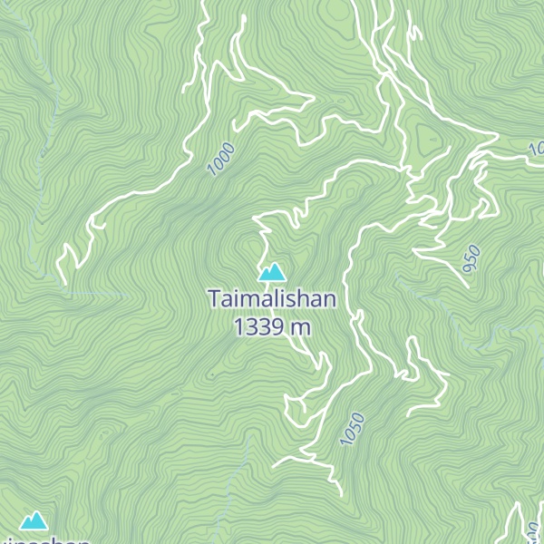 Map of Taimalishan