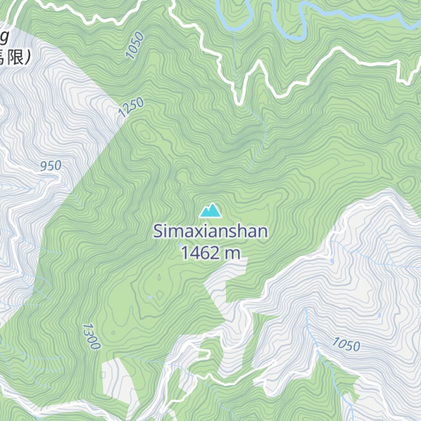 Map of Simaxianshan