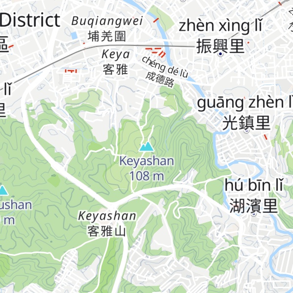 Map of Keyashan