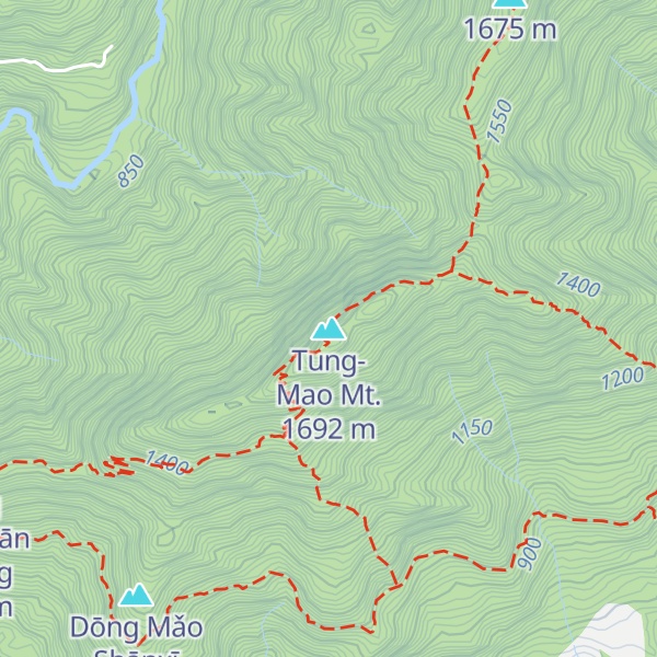Map of Tung-Mao Mt.