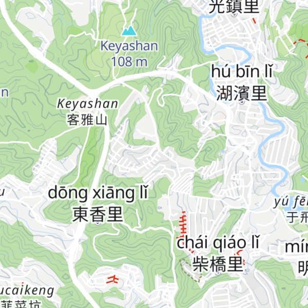 Map of Shizhalunshan
