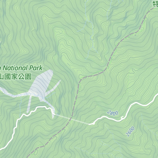 Map of Guanshanling Shan