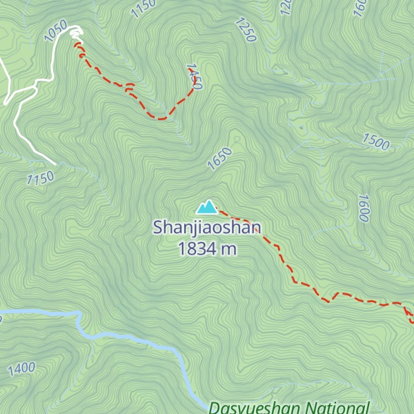 Map of Shanjiaoshan