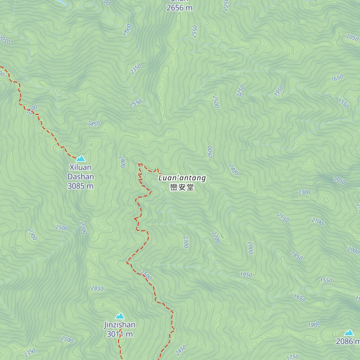 Luán āNtáng map