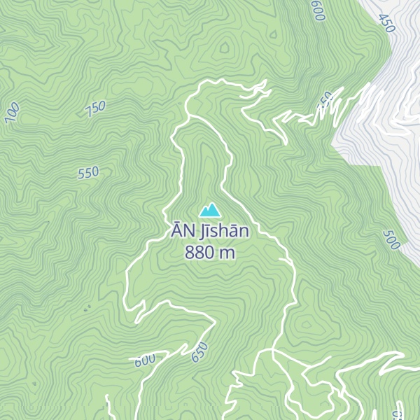 Map of ĀN Jīshān