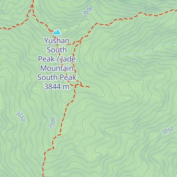 Map of Dongxiaonan Shan