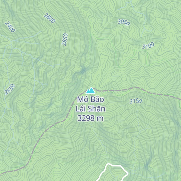 Map of Mó Bǎo Lái Shān