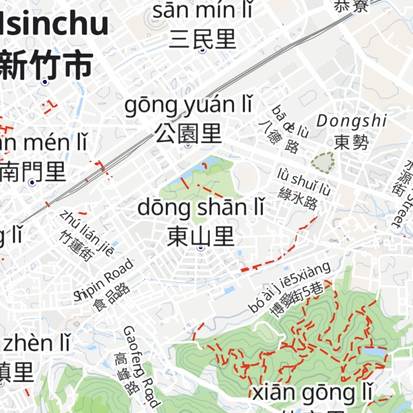 Map of Zhentoushan