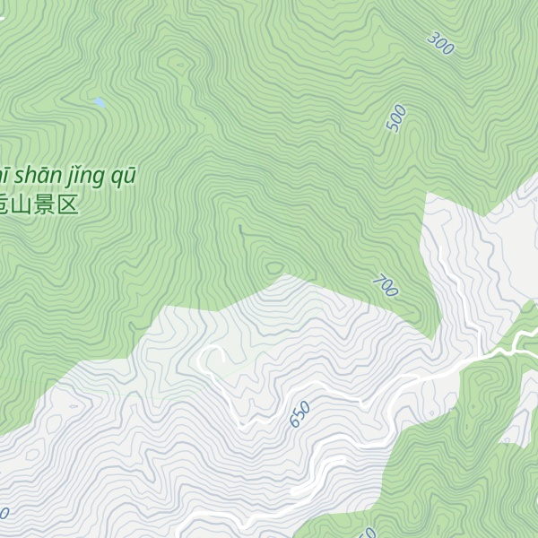 Map of Fuzhi Shan