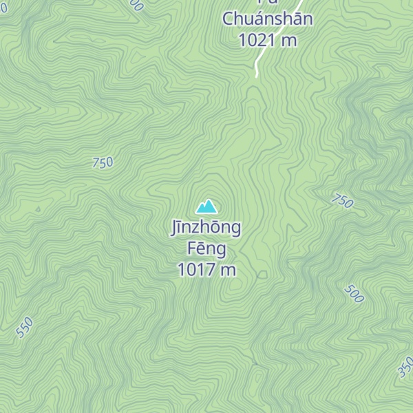 Map of Jīnzhōng Fēng