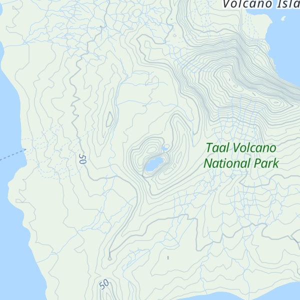 Map of Mount Tabaro