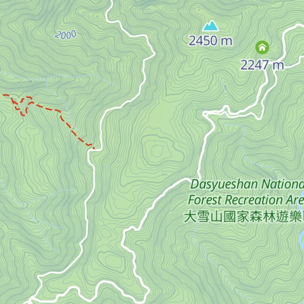 Map of Chuanxingshan
