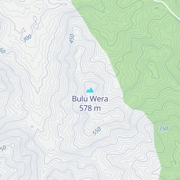 Map of Bulu Wera