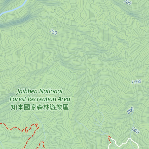 Map of Zhiben Shan