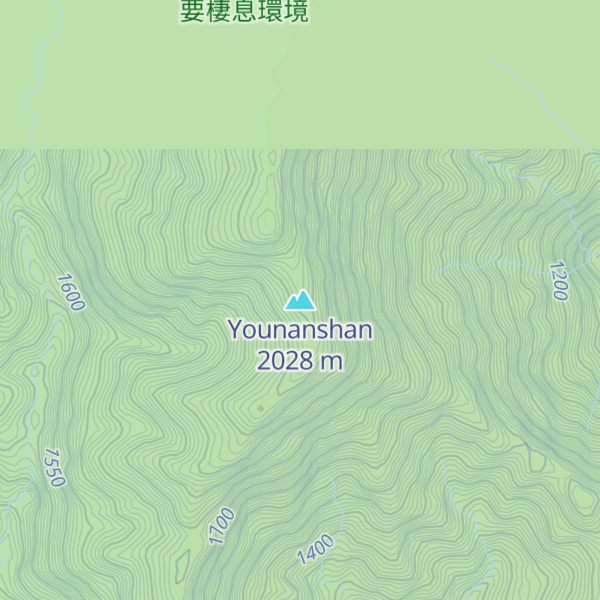 Map of Younanshan