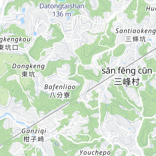 Map of Shibixiashan
