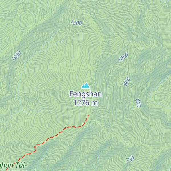 Map of Fengshan