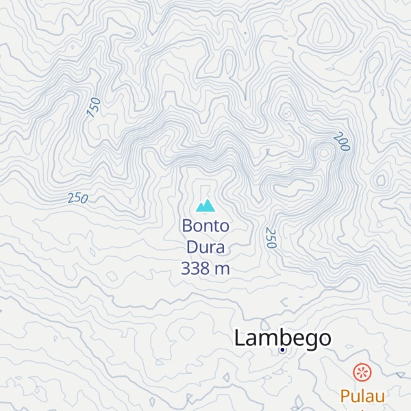 Map of Bonto Dura