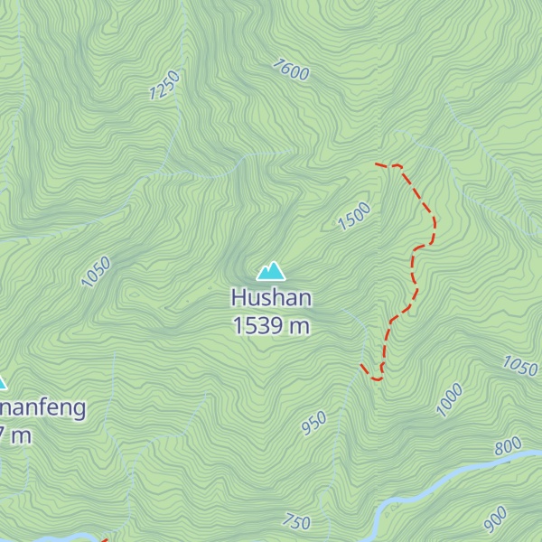 Map of Hushan