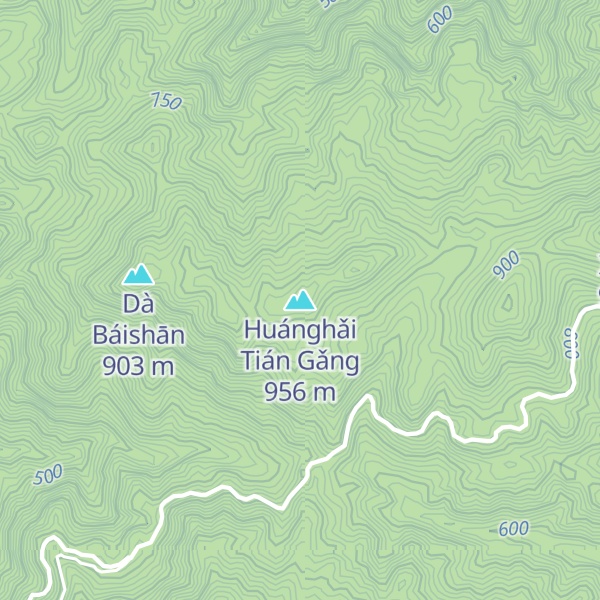Map of Huánghǎi Tián Gǎng