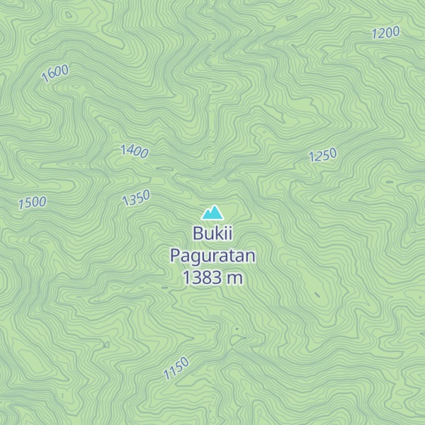 Map of Bukii Paguratan