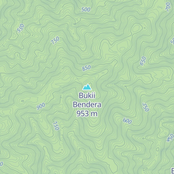 Map of Bukii Bendera