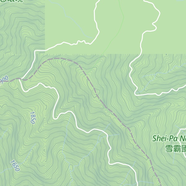 Map of Baizhixingbaoshan