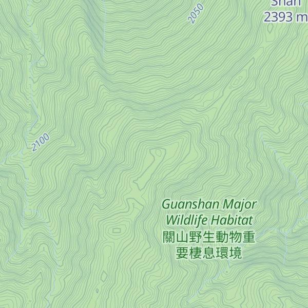 Map of Sifangshan
