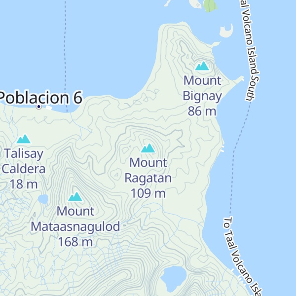 Map of Mount Ragatan