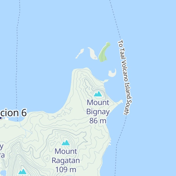 Map of Mount Pirapirasu
