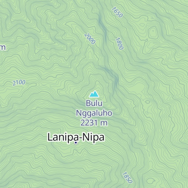Map of Bulu Nggaluho