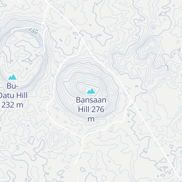 Map of Bansaan Hill