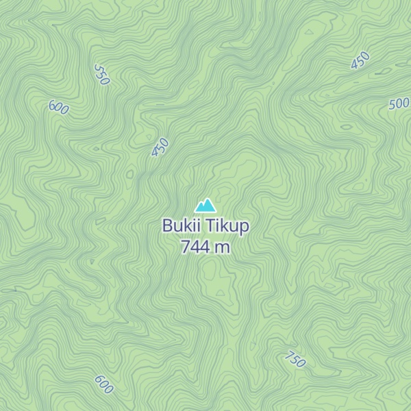 Map of Bukii Tikup
