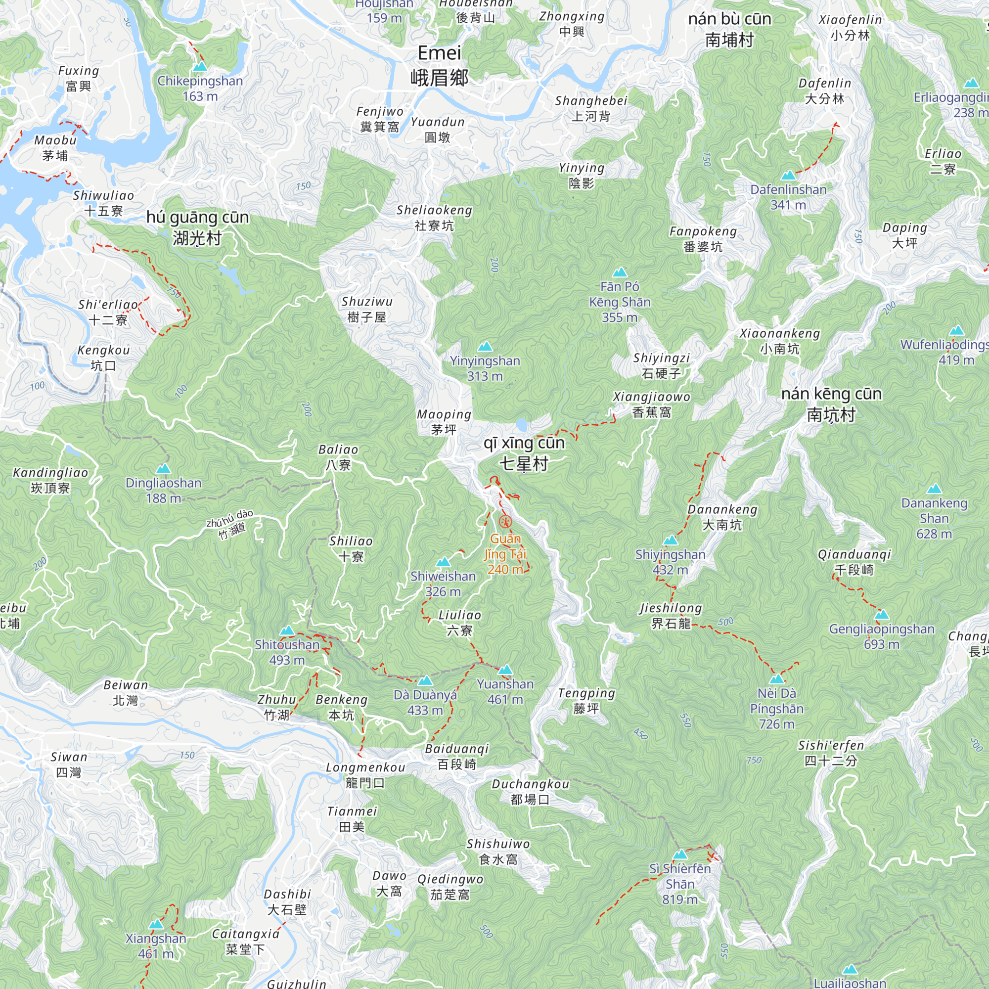 Lion' s Head Mountain Visitor Center map