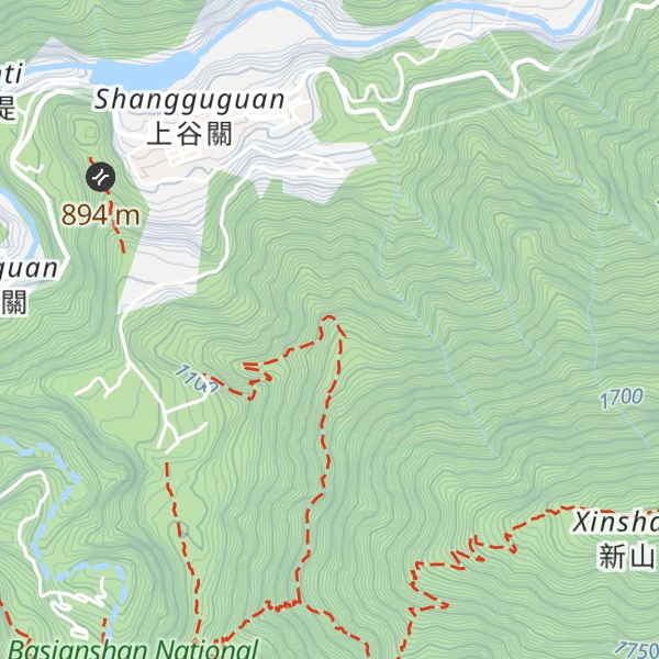 Map of Xīn Shān Xī Běi