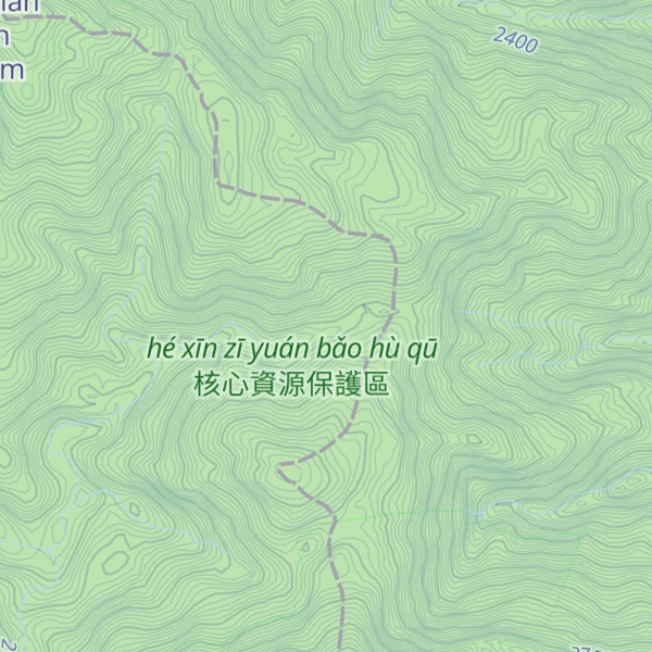 Map of Tǎ Fēn Gǔshān Wū