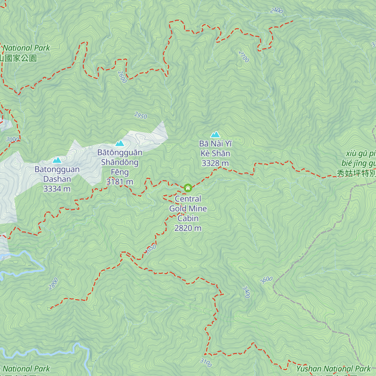 Central Gold Mine Cabin map
