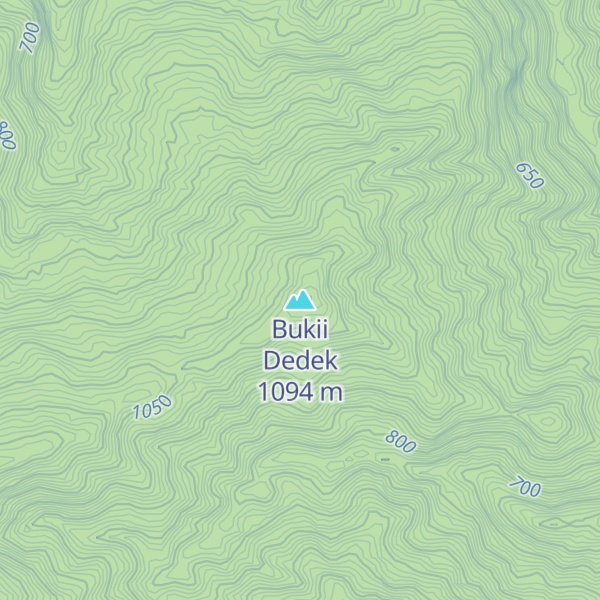 Map of Bukii Dedek