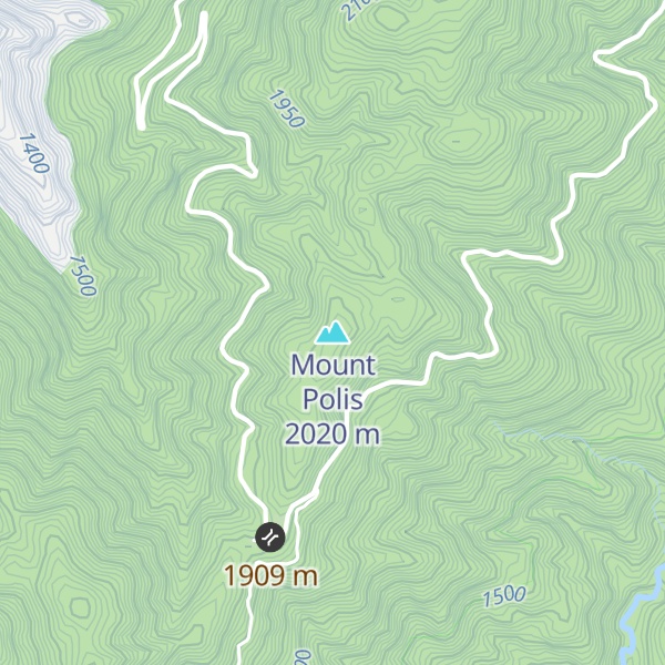 Map of Mount Polis