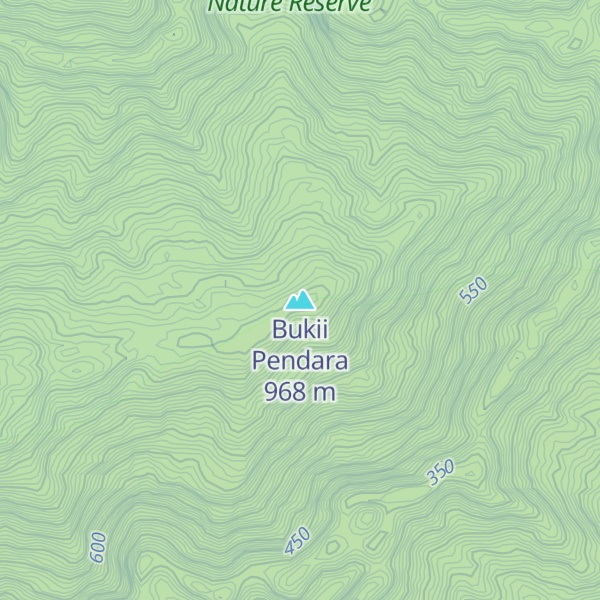 Map of Bukii Pendara