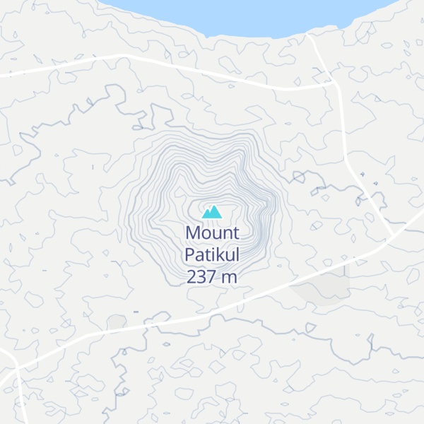 Map of Mount Patikul