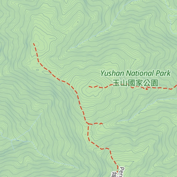 Map of Jupenshanzhongfeng