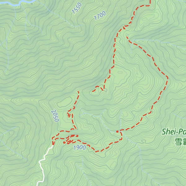 Map of Beikengshan