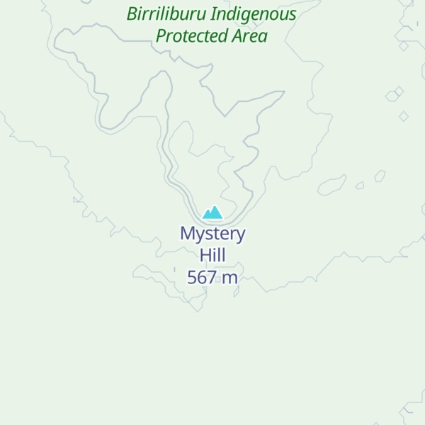 Map of Mystery Hill