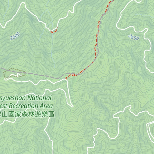 Map of Xiǎo Xuě Shān Qián Fēng