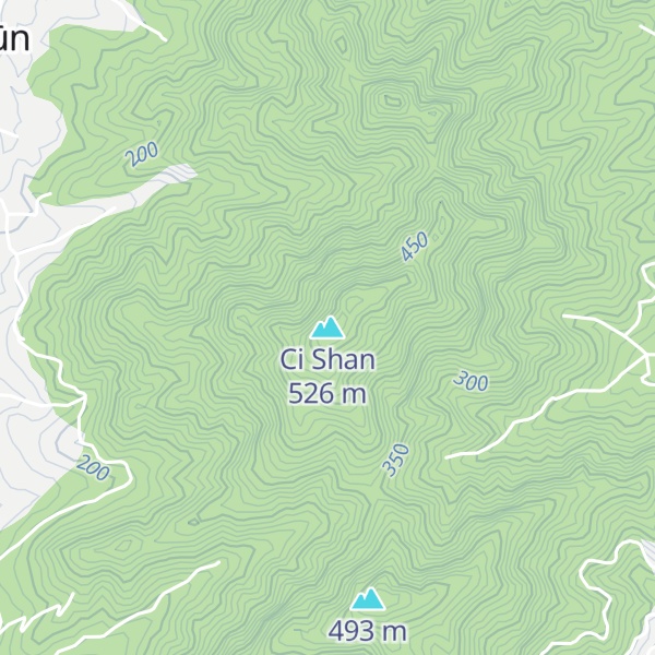 Map of Ci Shan