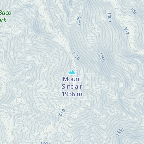 Map of Mount Sinclair