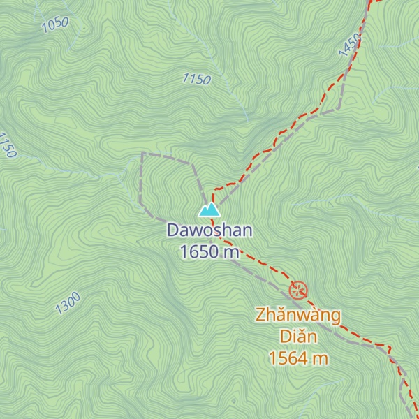 Map of Dawoshan